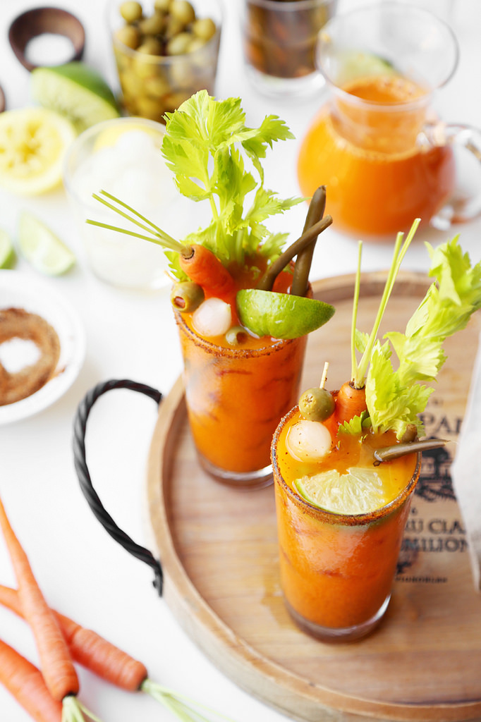 Carrot Bloody Mary Cocktail Recipe – Garlic Head