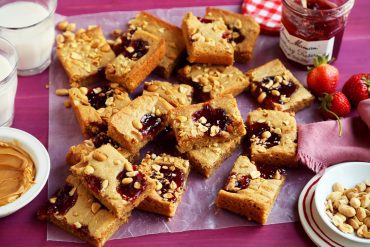 PB&J Blondies