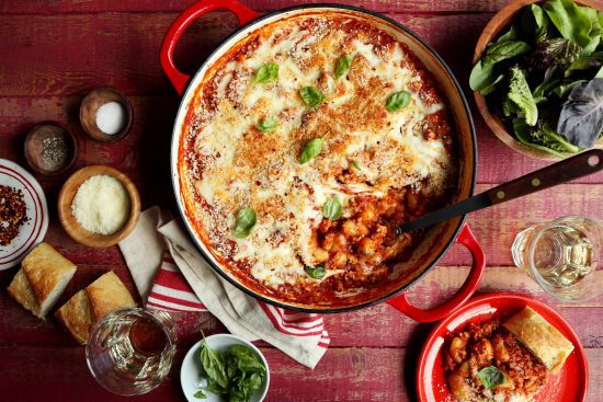 Baked Parmesan Chicken Gnocchi