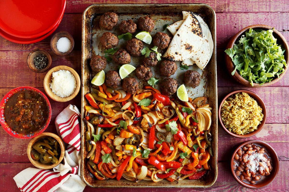 Beef Fajita Meatballs