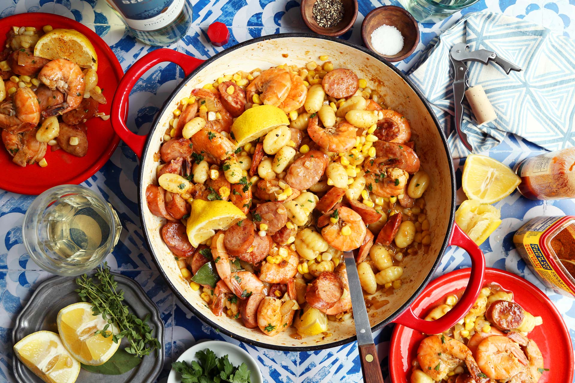 Shrimp Boil Gnocchi