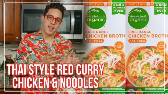 Recipe On The Back Season 2. Ep. 3: Thai Red Curry Chicken & Noodles