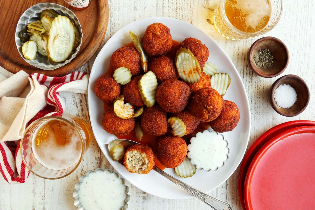 Nashville Hot Chicken Meatballs