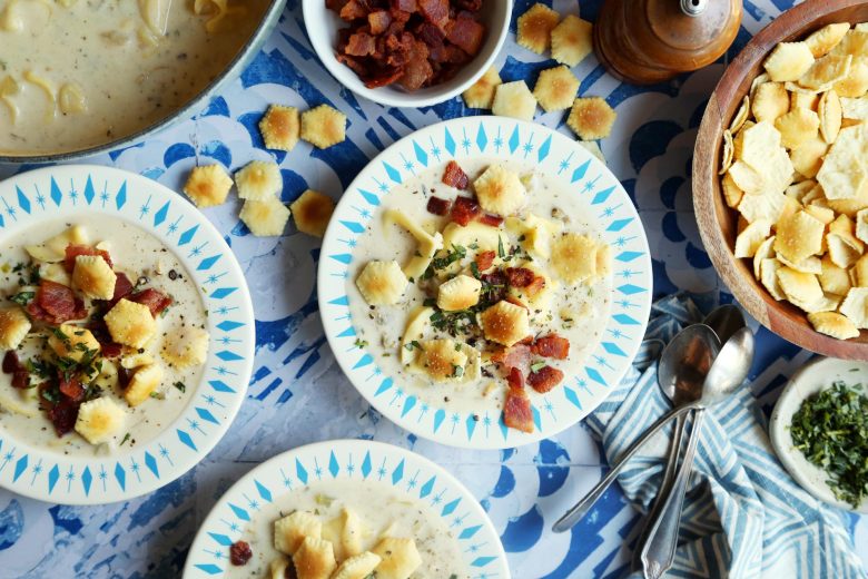 Tortellini Clam Chowder