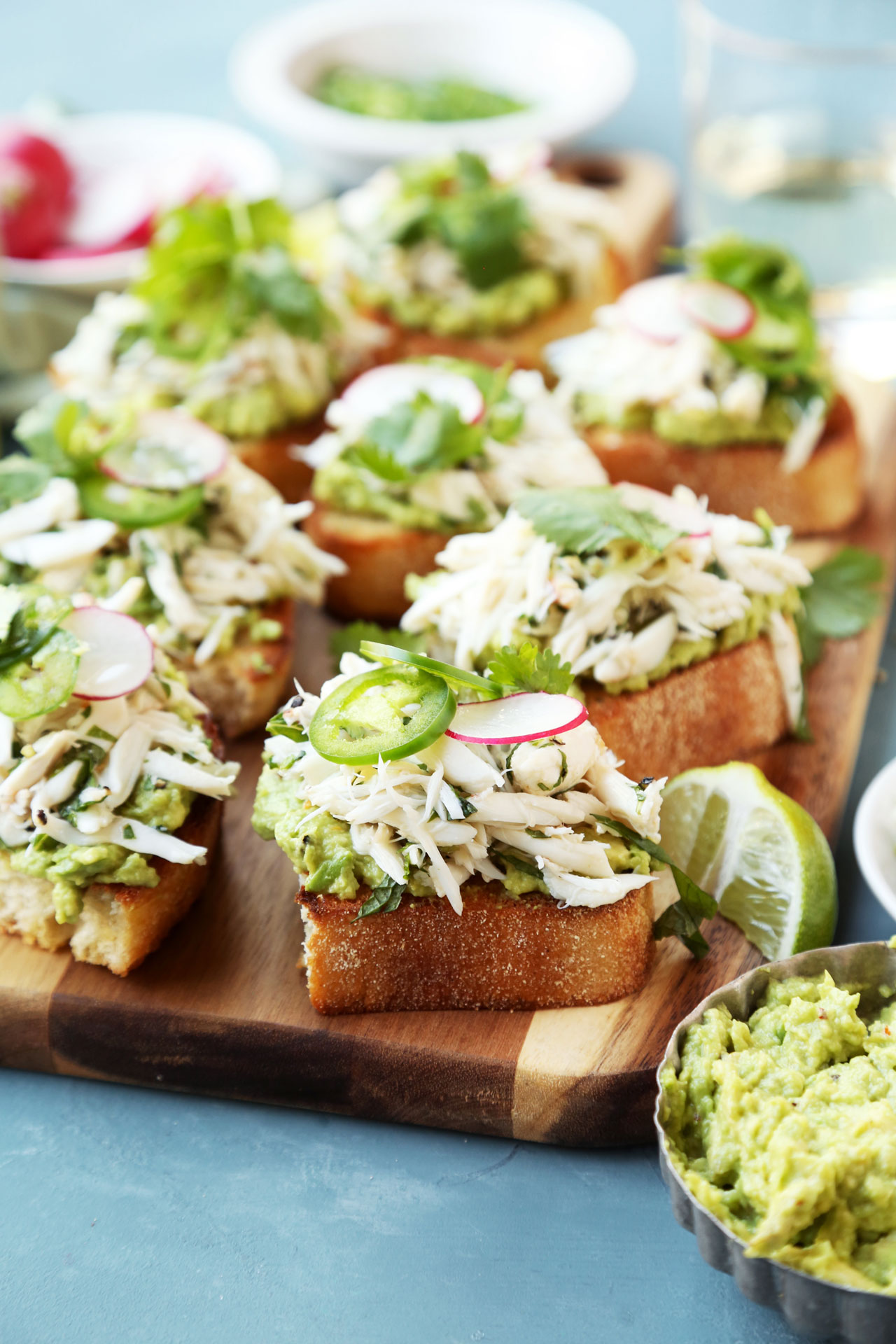 Avocado and Crab Toast - Jonathan Melendez