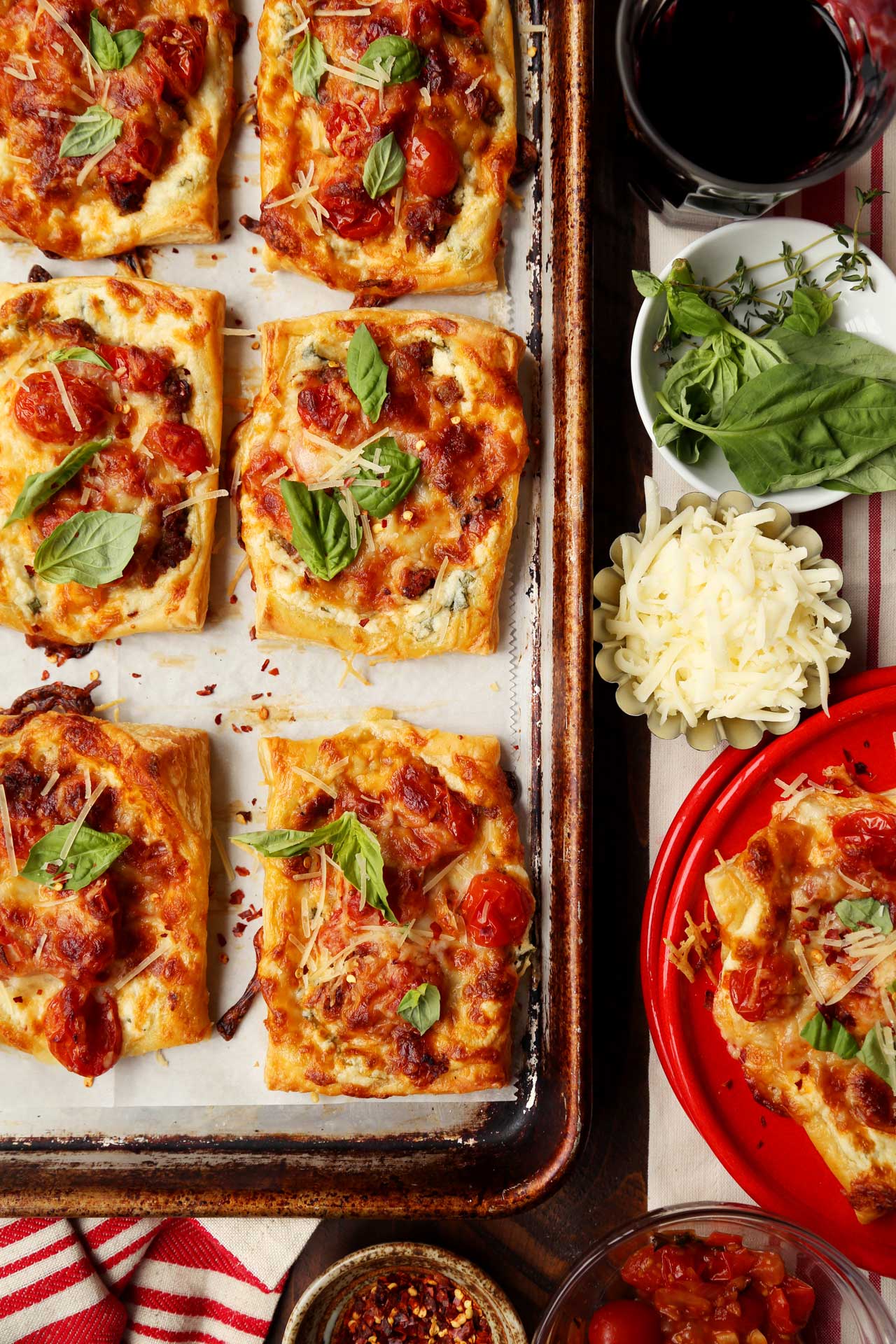 Lasagna Tarts - Jonathan Melendez