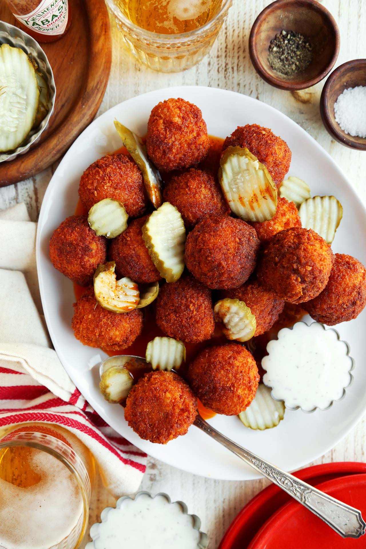 Nashville Hot Chicken Meatballs - Jonathan Melendez